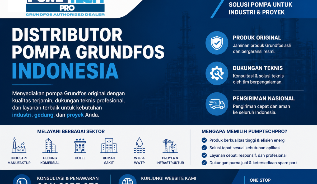 DISTRIBUTOR POMPA GRUNDFOS