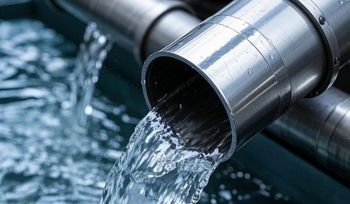 water overflow from pipes